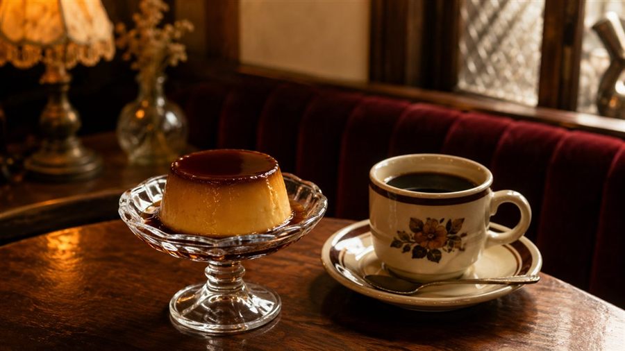 レトロ喫茶店のサンプル
